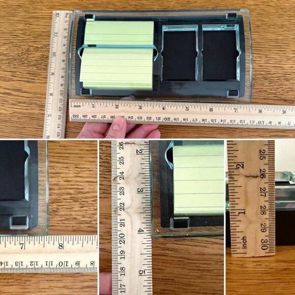 3M Desktop Note and Flag Dispenser for standard 3x3 Notes and Assorted Flags - Picture 8 of 8